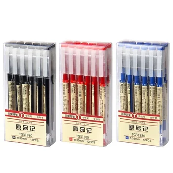 0.35 mm Gel Σετ Στυλό Κόκκινο/Μαύρο/Μπλε Μελανιού Ξαναγεμισμάτων Ράβδος Ιαπωνικό χαριτωμένο Στυλό Για τη Λαβή Σχολείο, Γραφείο Γραψίματος SuppliesS tationery