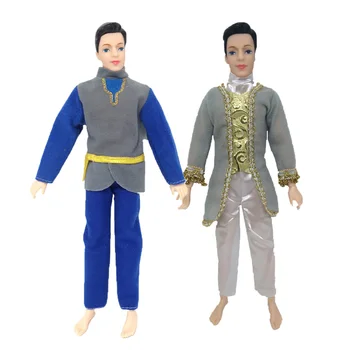 1 Σύνολο κεν Ρούχα Βασιλικό Φόρεμα Άντρας Ανδρική Κούκλα Αγόρι Κεν Ρούχα Αξεσουάρ Doll Καθημερινή Φορούν Casual Κοστούμι Για το 30cm Κούκλα
