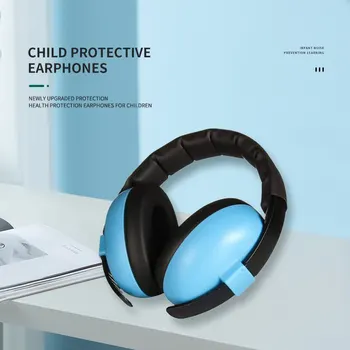 1 ΤΕΜ Μπλε Αντι Θορύβου Μωρό Ακουστικά τα Παιδιά να Κοιμούνται Φορείων Αυτιών Αυτιά του Μωρού Προστασία Ωτοασπίδες Ωτοασπίδες Ύπνου