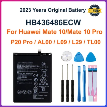 100% Αρχικό HB436486ECW 4000mAh Μπαταριών Για Huawei Mate 10 Φίλε 10 Pro /P20 Pro AL00 L09 L29 TL00 Μπαταρίες +Εργαλεία