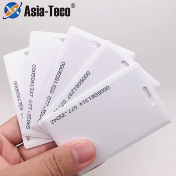 10PCS 1.8 mm EM4100 125khz Tk4100 Καρτών Ελέγχου Προσπέλασης για το Κλειδί RFID τσιπ ταυτότητας κάρτα παρουσίας σχολείο επαγωγής id ρύζι κάρτα