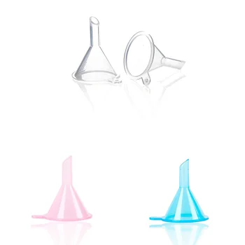 10Pcs Μίνι Πλαστικό Διαφανές Μικρό Χοάνες για το Άρωμα Διαχύτη χυμού Ε Dropper Μπουκάλια Υγρό Αιθέριο έλαιο Εργαστήριο Πλήρωσης Εργαλεία