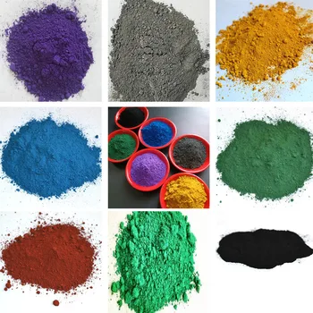 13 Χρώμα Χρωστική ουσία Οξειδίων Σιδήρου 200g/τσάντα Τσιμέντου Χρώμα που Αναμιγνύει το Κεραμίδι Πατωμάτων Πεζοδρόμιο Πατωμάτων Βεράντας Χρώμα σε Σκόνη