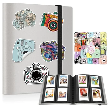 160 Τσέπες Μίνι Άλμπουμ Φωτογραφιών για το Fujifilm Instax Μίνι Κάμερα Polaroid Snap, SocialMatic Στιγμιαία Κάμερες & Zip Άμεση Εκτυπωτή
