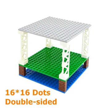 16x16 Double-sided Baseplates Κτίριο Τούβλα 91405 DIY Εκπαιδευτικά Κατασκευή Blocks Παιχνίδια Για τα Παιδιά Συμβατό Με τα εμπορικά Σήματα