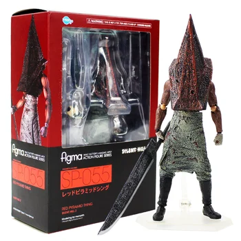 18cm Φιγούρα της Σειράς Silent Hill 2 Κόκκινη Πυραμίδα SP 055 Με το Σπαθί Όπλο PVC Δράση Σχήμα Συλλέξιμο Πρότυπο Παιχνίδι