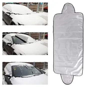 195x70cm το Καθολικό Αυτοκίνητο Ανεμοφρακτών Τέντες για Προστασία από Χιόνι, Πάγος Παγετό Ασπίδα Καλύπτει το Αυτοκίνητο Μπροστινό Παράθυρο Οθόνης Χιόνι Ασπίδα