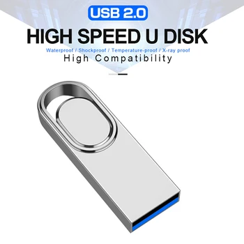 1pc 32GB 64GB 128GB Φορητό Drive Λάμψης USB, Drive Μανδρών Μνήμης Flash USB Δίσκων του U Ραβδιών Μετάλλων Αποθήκευσης Επέκταση Δίσκος του U