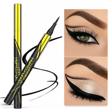 1PC Μικρό Χρυσό Στυλό Γρήγορη-ξήρανση Eyeliner Waterproof Long-lasting Eyeliner Μαύρο/Καφέ Μάτια Μακιγιάζ Υγρό Eyeliner Μολύβι