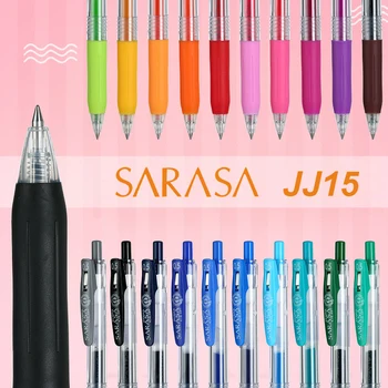1Pcs Ζέβρα SARASA Χρώμα Gel Στυλό JJ15-0.5 mm 20 Χρώματα για Προαιρετικό Αδιάβροχο και Ελαφρύ-ανθεκτικό Πολύχρωμο Φωτεινό Γραφής Χαρτικά