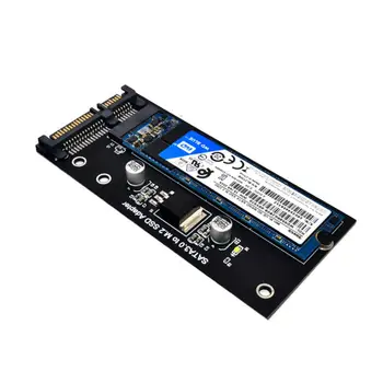 2022 M2 Σε SATA3 Κάρτα Προσαρμοστών Υψηλής Απόδοσης SATA M2.SSD Μετατροπή Κάρτα Προσαρμοστών NVME SSD Αναβαθμιστεί SATA 6 Gbps NGFF Προσαρμογέα
