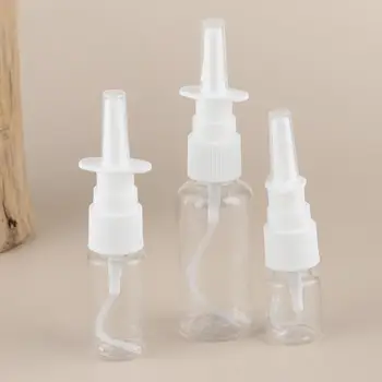 2pcs 10ml/20ml/30ml Λευκό Κενό Πλαστική Ρινικού Spray Μπουκάλια Αντλία Ψεκαστήρων Υδρονέφωσης Σπρέι για τη Μύτη Μπουκαλιών Επαναληπτικής χρήσεως για την Ιατρική Συσκευασία