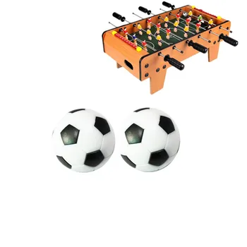 2Pcs 32mm Μαύρο Και Άσπρο, φιλικός προς το Περιβάλλον Ρητίνη Ποδοσφαιράκι Ποδόσφαιρο Πίνακας Ποδόσφαιρο Μπάλες Μωρό Πόδι Fussball