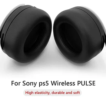 2pcs Μαξιλαράκια Ακουστικών για τη Sony/PS5/ΣΦΥΓΜΟΎ 3D Ασύρματο Μαύρη Αντικατάσταση Μαξιλάρια Αυτιών Earbuds Ακουστικών Ακουστικών