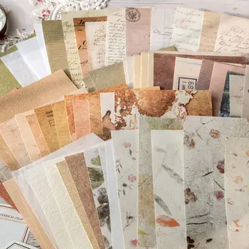 30 Pc Ρετρό Επιστολή Φύλλο Χαρτί Υλικό Σκουπίδια Εφημερίδα Σχεδιασμό Scrapbooking Vintage Διακοσμητικά Diy Τέχνη Φόντο Χαρτί
