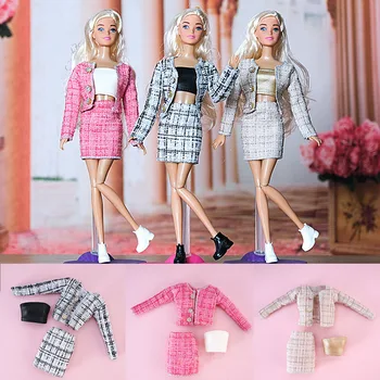 30cm Μόδας Ρούχα για κούκλες Μόδας Κοστούμι-τρόικα 1/6 Bjd Πολυ Αρθρώσεις Αξεσουάρ Doll Ντύνομαι