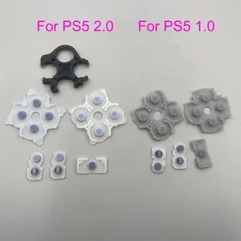 30sets V1.0 V2.0 Για Sony PS5 Ελεγκτή Λαστιχένια Αγώγιμα Μεμβρανών Κουμπιών Βασικό Μαξιλάρια