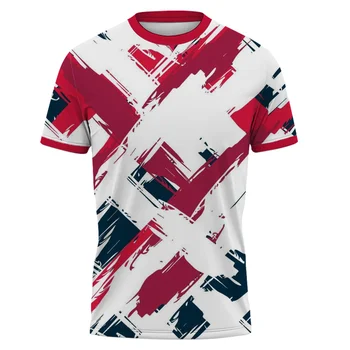 3D Υπαίθρια T Shirt για τους Άνδρες Κοντό Μανίκι Αθλητικό για Άνδρες/τις Γυναίκες Γυμναστήριο Ιδρώτας που Απορροφά Υπερμεγέθη μπλούζες Γυμναστήριο T-shirt Μπλούζα