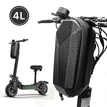 4L Σκούτερ Handlebar Bag Αδιάβροχη Σκληρή Shell Ράφι Ποδηλάτων Σακίδιο EVA Ε-Ποδήλατο Αποθήκευσης Τσάντα για Ποδήλατο, Ηλεκτρικό μηχανικό Δίκυκλο