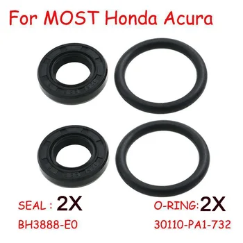 4PCS Διανομέας δαχτυλίδι με Σφραγιδόλιθο Για τη Honda Acura Διανομέας Σφραγίδα & O-Ring Civic Αντικατάσταση BH3888E 30110-PA1-732