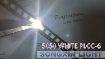 5050 άσπρο SMD 5050 των ΟΔΗΓΉΣΕΩΝ φωτεινών άσπρων δίοδοι εκπομπής φωτός 200PCS/LOT XIASONGXIN ΦΩΣ 200pcs 5050 SMD/SMT των ΟΔΗΓΉΣΕΩΝ PLCC-6 3-ΤΣΙΠ