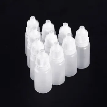 50Pcs 5ml Άδειο Πλαστικό Squeezable Dropper Μπουκάλια Μάτια Υγρά Dropper Ρίχνοντας Μπουκάλια Ξαναγεμίζουν Μπουκάλι Μικρή Πτώση Μπουκάλια