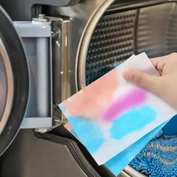 50pcs Colour Catcher Φύλλο Χρώματος Απόδειξης Απορρόφηση Χαρτί Αντι Έβαψε το Ύφασμα Πλυντήριο Χαρτιά Grabber Πανί Πλύσιμο Αξεσουάρ