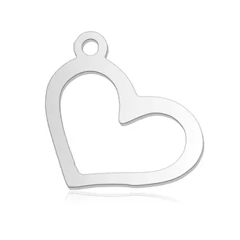 5pcs/lot 316 το Ανοξείδωτο Κοίλο Καρδιά DIY Γοητεία Κρεμαστών κοσμημάτων Χονδρικό εμπόριο Κορυφαία Ποιότητα Ευρήματα Δέχονται τη Διαταγή COEM