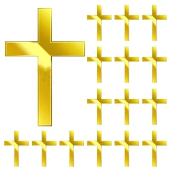 5ps Νέες Αφίξεις Χριστιανικό Σταυρό Τούρτα Topper Ακρυλικές Κέικ Διακόσμηση ο Θεός να Ευλογεί την Τούρτα Topper Πάρτι για το Ψήσιμο Κέικ Κόμμα Προμήθειες