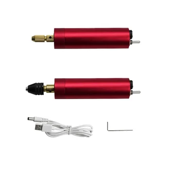 5V USB Μίνι Ηλεκτρικό Μύλο Γλυπτική Στυλό Φορητό Ηλεκτρικό Χέρι Τρυπάνι Για DIY Εραστής Χάραξης Λείανσης και Στίλβωσης Περιστροφικά Εργαλεία