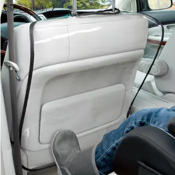 63cmX45cm Παιδιά Αυτοκινήτων Auto Κάθισμα Πίσω Αδιάβροχη Αυτοκινήτων Auto Κάθισμα Προστατευτικό Κάλυμμα Για τα Παιδιά Kick Χαλί Τσάντα Αποθήκευσης