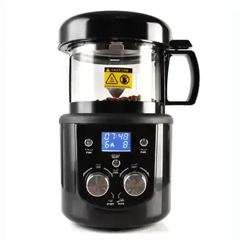 80-100g CE/CB Σπίτι Roaster Καφέ Ηλεκτρικός Μίνι Καπνό Καφέ Φασόλια Μαγειρική Ψήνοντας Μηχανή 110-240V 1400W