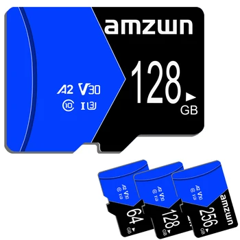 Amzwn Micro TF Κάρτα SD 128GB 64GB 32GB 16GB 8GB Κάρτα Μνήμης Class 10 Κάρτα SD για τη Κάμερα Drone Smartphone