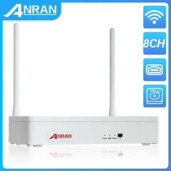 ANRAN NVR 8CH ραδιόφωνο Για ANRAN 3MP ή 5MP το Wifi Ασφάλειας και Επιτήρησης Δικτύων Καμερών Βίντεο Εγγραφής