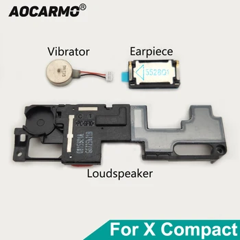 Aocarmo Κορυφή Ομιλητών Αυτιών Ακουστικών Κάτω Μεγάφωνο Με το Δονητή Σειρήνα Ευκίνητο Καλώδιο Για τη Sony Xperia X Συμπαγής Μίνι F5321 XC 4.6