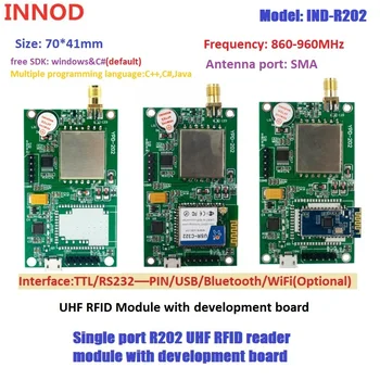 Ardunio UHF RFID Ενότητας Wifi Bluetooth RFID UHF Αναγνώστης Ενότητα 915Mhz Uart TTL Για Arduino Raspberry Pi Board με το Ενσωματωμένο Σύστημα