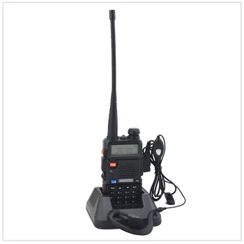 baofeng dualband UV-5R την ομιλούσα ταινία walkie ραδιόφωνο διπλή επίδειξη 136-174/400-520mHZ το διπλής κατεύθυνσης ραδιόφωνο με δωρεάν ακουστικό BF-UV5R