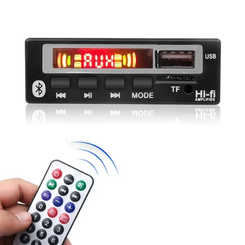 Bluetooth V5.0 MP3 Player Στερεοφωνικό Ασύρματο Δέκτη 5V 12V Mp3 Αποκωδικοποιητή Πίνακας FM Ραδιόφωνο Αυτοκινήτου Ενότητας TF USB Audio Adapter