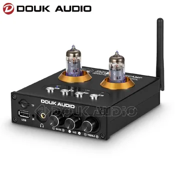 Douk Ήχου P2 υψηλής Πιστότητας Vacuum Tube Preamp Bluetooth 5.0 Δέκτη Στερεοφωνικός Ενισχυτής Ακουστικών USB Music Player