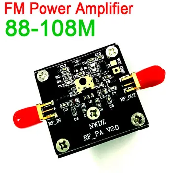 FM Ενισχυτής Δύναμης 2.5 W FM Ενισχυτή 22dB συχνότητα 88M-108MHZ για VHF, Ραδιο συσκευή αποστολής σημάτων
