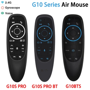 G10S Pro BT Αέρα Ποντίκι 2.4 G Ασύρματο Γυροσκόπιο Smart Remote Control Με Φωνή IR που μαθαίνει για το Android TV Box Προβολέων Υπολογιστή