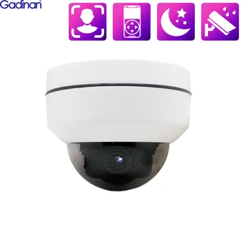 Gadinan PTZ Θόλων ΣΗΜΕΊΟΥ εισόδου IP Κάμερα 4K 8MP Εξωτερική Ήχου Αυτόματη Εστίαση Παρακολούθησης Ασφάλειας 5X Zoom Onvlf 5MP P2P Κάμερα CCTV