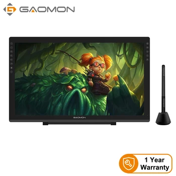 GAOMON PD2200 21.5 Ίντσας Γραφική Οθόνη Tablet με Full HD 92% NTSC Γκάμα Οθόνη 8192 επίπεδα της Μπαταρίας-δωρεάν Pen&Λειτουργία Κλίσης
