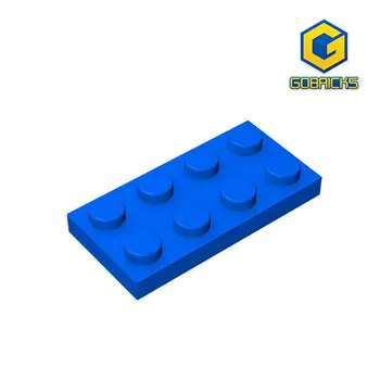 Gobricks GDS-511 Πιάτο 2 x 4 συμβατές με lego 3020 κομμάτια των παιδιών DIY building block Σωματίδια Πιάτο DIY