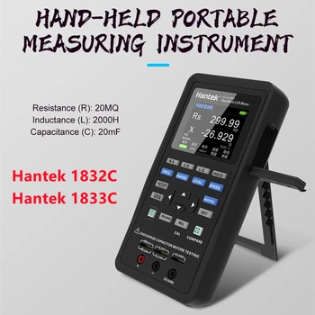 Hantek 1832C 1833C Ψηφιακό Φορητό LCR Meter Υψηλής Ακρίβειας Ελεγκτών Για τη Μέτρηση Αυτεπαγωγής Παράμετροι 20MΩ 20mF 2000H
