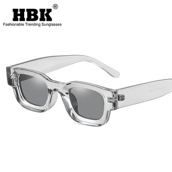 HBK Ins για Δημοφιλείς Μόδας Μικρά Τετραγωνικά Πολωμένα γυαλιά Ηλίου των Γυναικών Retro Punk Αποχρώσεις UV400 Άνδρες Trending Γυαλιά Ήλιων Αντι-Μπλε Ελαφριά