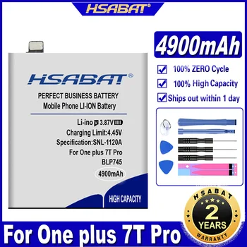 HSABAT BLP743 BLP745 4600/την Μπαταρία 4900mAh * Για Ένα συν 7T Pro για το Oneplus 7T 7TPro Μπαταρίες