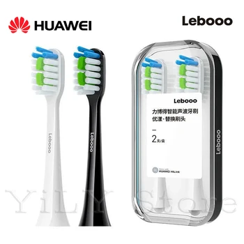 Huawei Lebooo Αρχικό Κεφάλι Οδοντοβουρτσών Μαλακό Γενικά Για 2S Αντικατάστασης, Κεφάλι Βουρτσών σκληρή Τρίχα της DuPont Καθαρισμού Ενήλικη Οδοντόβουρτσα Επικεφαλής