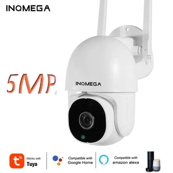 INQMEGA 5MP το Wifi TUYA ΚΆΜΕΡΑ του Smart Cloud PTZ Κάμερα IP με την Αυτόματη Καταδίωξη Google το Σπίτι Alexa Παρακολούθησης Βίντεο Cam MINI