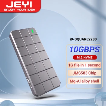 JEYI i9-πλατεία Μ. 2 NVME 2280 2230 SSD Περίφραξη, USB 3.2 10Gbps να NVME M-Κλειδί(Β&Μ Κλειδί) Εξωτερική Μονάδα ssd Περίπτωση